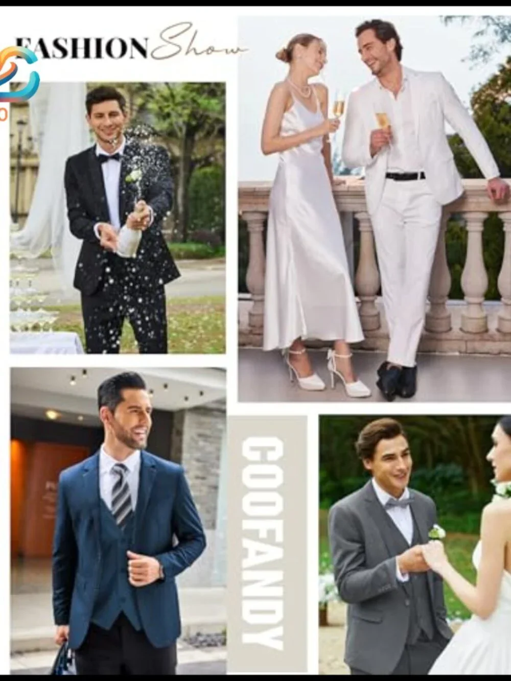3-Piece Suit Set Regular Fit Polyester Blend for Wedding Business Prom